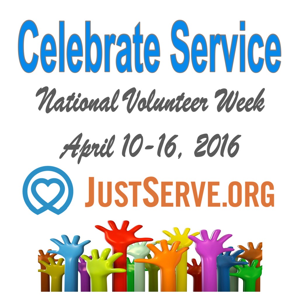 national volunteer week 2016 justserve