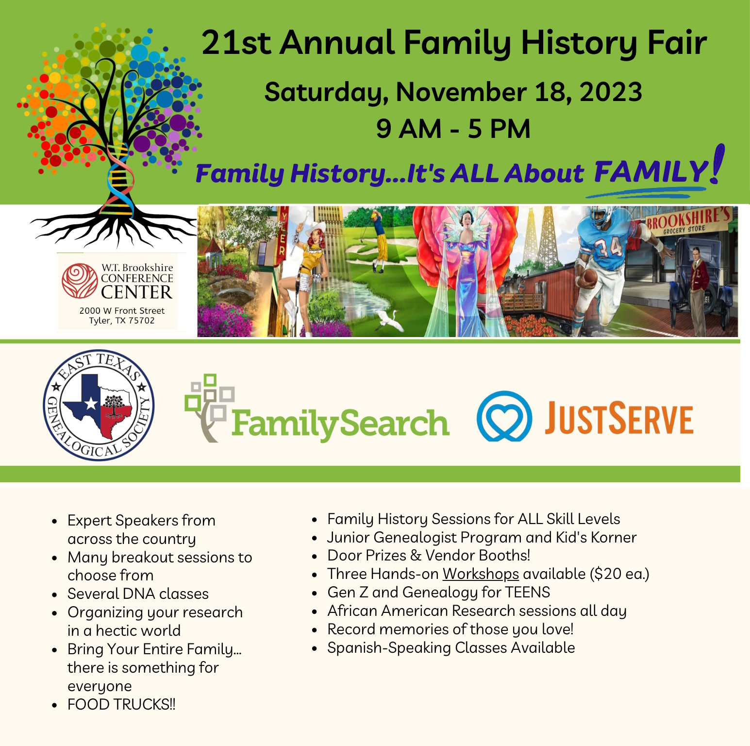 21st Family History Fair is “All about Family!” Church of Jesus